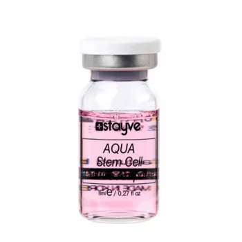Stayve Aqua Stem Cell Culture mezoterápiás ampulla (8ml): professzionális növényi őssejtes hidratáló szérum dehidratált bőrre, mikrotűs kezelésekhez (Dermapen).