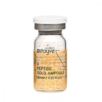 Stayve Peptide Gold mezoterápiás ampulla (8ml): professzionális peptides szérum aranyrészecskékkel az érett bőr ránctalanításához, mikrotűs kezelésekhez (Dermapen).