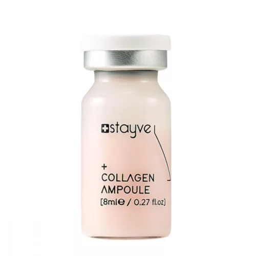 Stayve Collagen mezoterápiás ampulla (8ml): professzionális kollagénes és hialuronsavas feszesítő szérum érett bőrre, mikrotűs kezelésekhez (Dermapen).