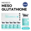 Medisco Meso Glutathione mezoterápiás ampulla (4ml): professzionális antioxidáns és világosító szérum hiperpigmentáció ellen, mikrotűs kezelésekhez (Dermapen).