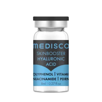 Medisco Skinbooster Hyaluronic Acid mezoterápiás ampulla (8ml): professzionális hialuronsavas szérum PDRN-nel mikrotűs kezelésekhez (Dermapen).