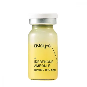 Stayve Idebenone mezoterápiás ampulla (8ml): professzionális antioxidáns szérum ránctalanításhoz és bőrfeszesítéshez, mikrotűs kezelésekhez (Dermapen).